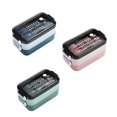 thumbnail image 1 of Double Layer Lunch Box with Soup Bowl Sturdy High Capacity Lunch Box for Kids Students, 1 of 5