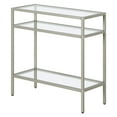 thumbnail image 3 of Evelyn&Zoe Sivil 24" Wide Rectangular Side Table, Satin Nickel, 3 of 7