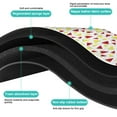 thumbnail image 5 of Pet Feeding Mat 16x24 Inch with Tropical Watermelon Pattern, Durable Waterproof Dog Food Mat, Absorbent, Non-Slip, Quick Dry, Washable Mat for Dogs and Cats, 5 of 6