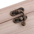 thumbnail image 3 of jifeng Natural Wood Box with Lid and Clasp - Make Your Own Gift, Jewelry, Memory Box-, 3 of 7