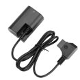 thumbnail image 5 of Acouto D-Tap Cargador macho a LP-E6 Adaptador de cable de alimentación de batería Acoplador de CC Reemplazo de batería ficticia para cámaras Canon 5D II/III/IV 5DSR 6D 6DII 60D 70D 80D 7D 7DII DSLR Ecomeon no, 5 of 5