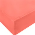 thumbnail image 1 of Sábana bajera Utopia Bedding Queen Coral de microfibra, 1 of 1