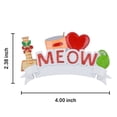 thumbnail image 4 of Maxora Personalized Ornaments Customized Christmas ornament MEOW Free Customize, 4 of 9