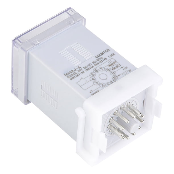 Contador Digital Relé Pantalla LED, Pantalla Automática Contador Digital Para Control Remotode Control Automático 24V 220V