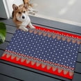 thumbnail image 3 of Independence Day Entryway Rug 2'x3'&nbsp; Non Slip Front Door Mats, 4th of July Star Blue Red Striped Entrance Rugs Indoor Outdoor Carpet, Washable Floor Mats Small Area Rug for Bedroom Kitchen, 3 of 8