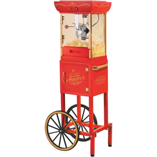 nostalgia electrics old fashioned movie time popcorn maker