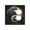 Duplex Blank, variant on Round Cool Art Oriental Symbol Double Toggle Screwless Wall Plate Decorative Electrical Outlet Light Switch Cover Switchplate