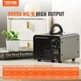 thumbnail image 2 of VEVOR Ozone Generator, 36000mg/h Ozone Machine Odor Remover, High Capacity Commercial/Industrial Ozone Generator Machine, Home Air Ionizers Deodorizer with 0-120 min Time Setting for Rooms, Cars, Pets, 2 of 9