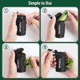 thumbnail image 2 of 1 Roll Soft Fabric Dog Poop Bag Leash Holder Puppy Potty Carrier Small Size, 2 of 5