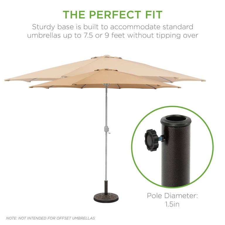 convert beach umbrella to a patio base How do you hide the base of a patio umbrella?