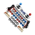 thumbnail image 3 of ZheElen Zero Delay USB Board And Buttons Kit DIY Arcade Gaming For 2 Players 2 Player Arcade Games DIY Linux, 3 of 6