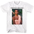 thumbnail image 1 of Whitney Houston Photo And Logo White Adult T-Shirt, 1 of 2