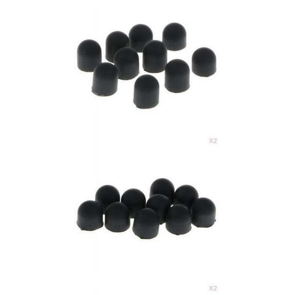 40 Pieces Tips Replace Stylus Pen Nib Tip Capacitive Stylus 7.0mm 8.0mm for Most Touch Screen Pens
