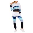 thumbnail image 2 of SMihono Pantalon en Lin pour Femmes Mode Grande Taille Décontracté Ample Col Rond Manches Longues Pantalon de Costume Décontracté pour la Maison Pantalon Large pour Femmes, jusqu'à 65 % de Réduction!, 2 of 9