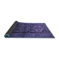 thumbnail image 2 of Ahgly Company Indoor Round Persian Blue Traditional Area Rugs, 3' Round, 2 of 4