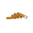 thumbnail image 3 of Unique Bargains Women's Carved Multi-Hole Hollow Alloy Pin Buckle Faux Leather Belt, 3 of 7
