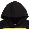 thumbnail image 4 of Sudadera con capucha con el logotipo de Monster Jam Trucks para niños pequeños, forro polar negro 7-8, 4 of 8