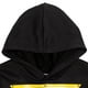 thumbnail image 4 of Sudadera con capucha Monster Jam Trucks Logo Big Boys, forro polar negro 10-12, 4 of 8
