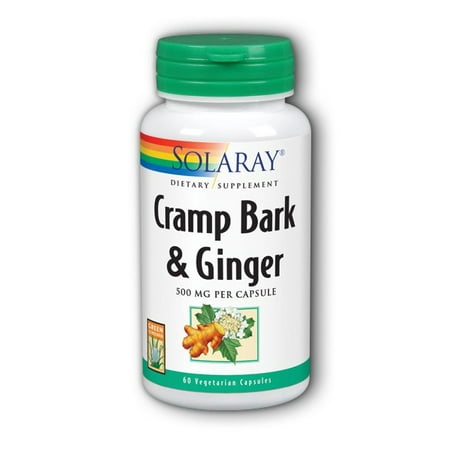 - Cramp Bark & Ginger Solaray 60 VCaps
