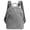 Gray, variant on BadPiggies Mini Backpack Purse for Women, Small Nylon Day Packs Waterproof Multi-Pockets Ladies Travel Bag - Black