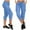 Blue, variant on Wensltd Womens Capris Outdoor Athletic Soft Drawstring Sweatpants with Pockets