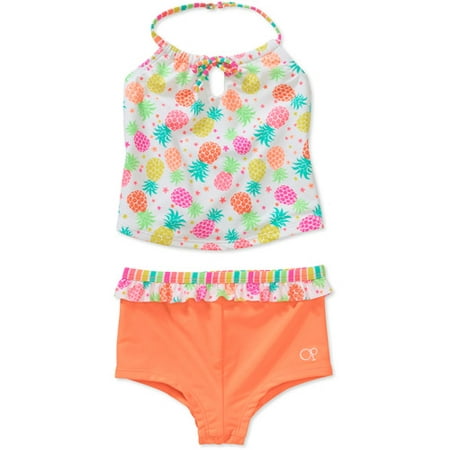 Op Baby Girls' 2 Piece Pineapple Tankini - Walmart.com