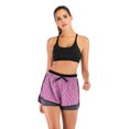 thumbnail image 2 of Summer 2-in-1 Running Shorts Athletic Yoga Elastic Waistband Sport Shorts with Pockets for Women Workout Running Athletic Riding Bike, 2 of 9