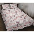 thumbnail image 1 of Juego de cama edredón con estampado de hojas de perezoso, 1 of 5