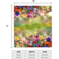 thumbnail image 5 of Colorful Tulip Flowers Mailbox Covers, Spring Floral Magnetic Post Box Cover Wraps Large Size 25.5x21 in for Garden Yard Decor, 5 of 7