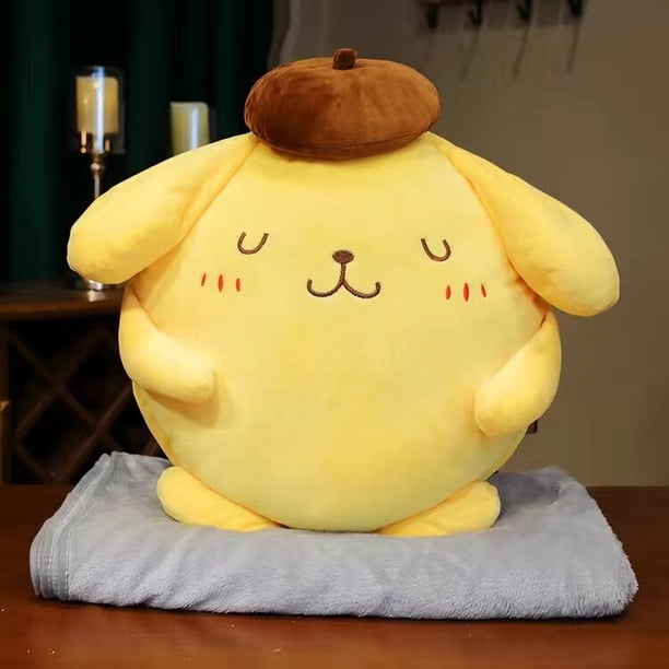 Sanrio-muñeco de peluche grande de pompón Purin sentado, almohada japonesa auténtica, regalo para niños, Kawaii, Sanrio, Merch, Envío Gratis Fivean unisex