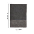 thumbnail image 3 of EGNMCR A Lined Notebook Suitable For Work Academic Study And Daily Writing A5 Size Sleek Synthetic Leather Material 200 Pages Unisex Designs Ideal For Home School Imitation leather notebook, 3 of 6