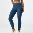 thumbnail image 4 of vigerkar Women's Stretch Denim Leggings with Pockets Blue, XS, 4 of 9