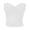 White, variant on Women's Tees And Tanks Elegant Strapless Solid Color Knit Top For Women Stretchable Tube Bandeau Bra Crop Compression Cropped Top Body Suit Tops for Women Dance Shirt Crop Workout Pack Breastfeeding