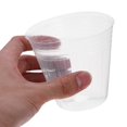 thumbnail image 3 of Baweave 50 Pcs Clear Plastic Plant Pots Large Nursery with Drainage Garden, 3 of 8