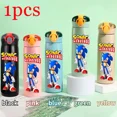thumbnail image 3 of Vaso térmico para niños de Sonic The Hedgehog de 460 ml, vaso con pajita, botella de acero inoxidable portátil con puntos que rebotan, regalo para niños, 3 of 5
