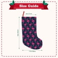 thumbnail image 3 of Lsque Cute Flamingo Pattern 18 Inch Christmas Stockings, Festive Holiday Stocking for Christmas Decorations Holiday Decor, 3 of 8