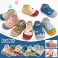 thumbnail image 4 of Odeerbi Baby Boys Girls Non-Slip Shoe-Socks Shoes Infant Toddler Footwear Newborn Prewalker First Walker Gray, 4 of 4