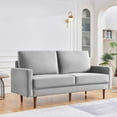thumbnail image 2 of ERGODE "Sturdy Wooden Frame Velvet Sofa: Ultimate Comfort and Modern Style", 2 of 4