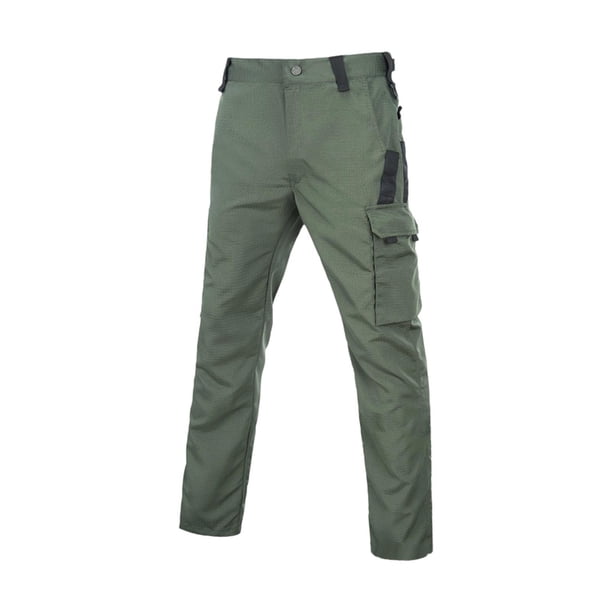 Ceisia Men's Gift Slim Outdoor Cargo Pants Quick-Dry Abrasion-Resistant Color-Block Multi-Color