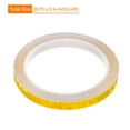 thumbnail image 2 of Uxcell Reflective Tape 2 Roll 26 ft x 0.4 inch Adhesive High Visibility Safety Tape Reflector Yellow, 2 of 6