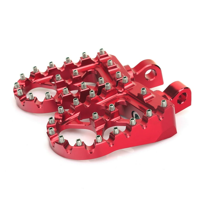 Wide foot pegs dirt bike cheap