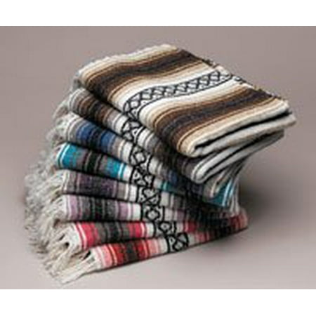 Regular Traditional Mexican Yoga Blankets (Assorted Colors) | Walmart