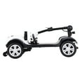 thumbnail image 5 of Segmart Four-Wheel Outdoor Scooter, Comfortable and Durable Folding Scooter with a 300W Motor and a 300-pound Weight Capacity, Suitable for Seniors and Adults, white, 5 of 12