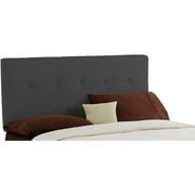 Faux-Suede Button Headboard, Multiple Colors