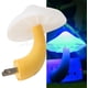 thumbnail image 2 of Paquete de 2 luces LED nocturnas con sensor enchufables, luz nocturna con forma de hongo mágico, lindas luces nocturnas, 2 of 5