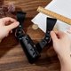 thumbnail image 3 of Premium Leather Sword Holster - Medieval Inspired Handcreafted Costume Weapon Frog Accessory, 3 of 5