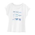 thumbnail image 3 of Camiseta para mujer, ropa deportiva de verano, camisa con cuello redondo para trabajo, vacaciones, senderismo, mujer S, 3 of 7