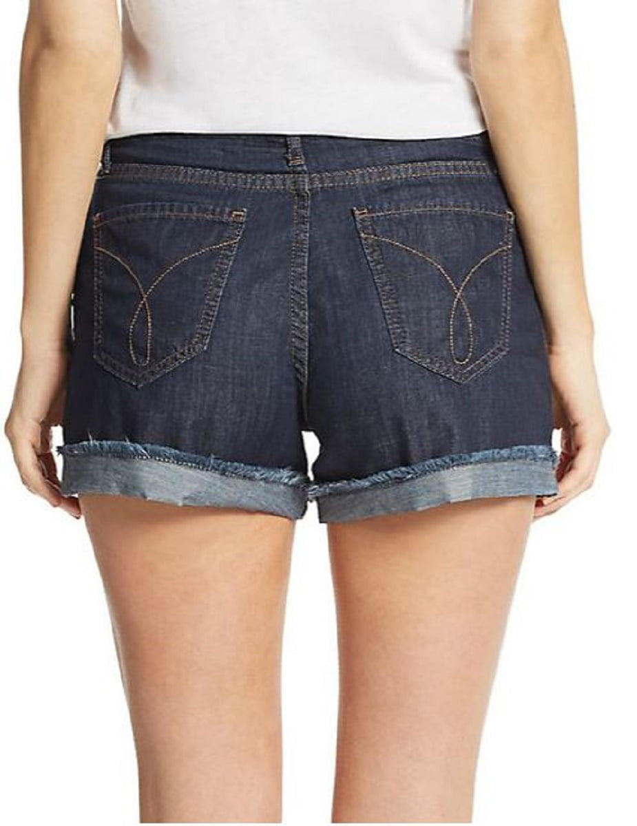 calvin klein womens jean shorts