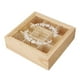 thumbnail image 1 of Caja de almacenamiento de madera con tapa de vidrio, caja para presentación de joyas, caja de recuerdos para gadgets, 1 of 9