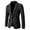 Black, variant on UVEASISHA Formal Wedding Suit for Men Slim Fit Casual Plaid Blazer Jackets Fall Lightweight Business Blazers Single Breasted Suit Jacket for Office 90% off Clearance Sale,Gray,L